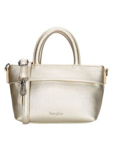 Beagles Skórzana torebka "Tarragona" w kolorze złotym - 18 x 13 x 8 cm rozmiar: onesize. Żółte torebki klasyczne Beagles, bez wzorów, z materiału, przez ramię, bez dodatków. Za 60,99 zł.