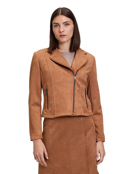 Betty Barclay Kurtka przejściowa w kolorze karmelowym rozmiar: 36. Brązowe kurtki Betty Barclay, bez wzorów, ze skóry, bez kaptura. Za 184,02 zł.