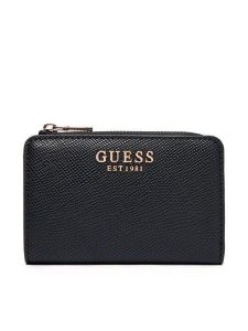 Guess Portfel Bolena Slg SWZG92 07156 Czarny. Czarne portfele Guess, z aplikacjami, ze skóry. Za 219,99 zł.
