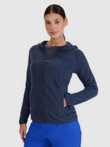 4F Bluza trekkingowa Primaloft Active damska - szara L. Szare bluzy 4f, l, bez wzorów, z materiału, z kapturem. W wyprzedaży za 139,99 zł.