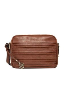 Lasocki Torebka CEO-LSK-K-025-06 Brązowy. Brązowe torebki klasyczne Lasocki, bez wzorów, z materiału, bez dodatków. Za 179,99 zł.