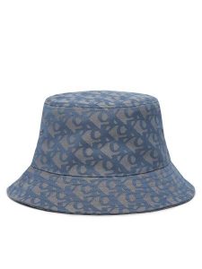 Calvin Klein Kapelusz Logo Jacquard Bucket Hat LV04K5059G Niebieski. Niebieskie kapelusze Calvin Klein, bez wzorów, z materiału. Za 149,99 zł.