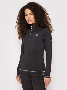Dare2B Bluza techniczna Lowline II DWL452 Czarny Regular Fit. Czarne bluzy DARE2B, bez wzorów, z syntetyku, bez kaptura. Za 159,99 zł.