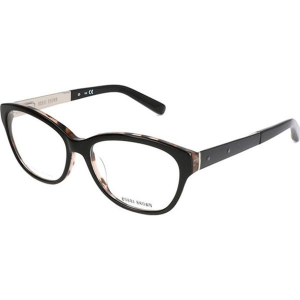 Oprawki "THE SCARLETT" w kolorze czarno-brązowym. Brązowe okulary przeciwsłoneczne marki Porsche Design, Bobbi Brown. W wyprzedaży za 149,95 zł.