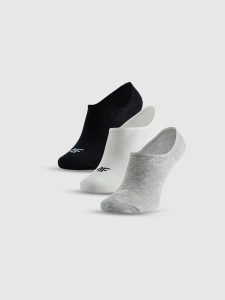 4F Skarpetki stopki (3-pack) damskie - multikolor 39-42. Skarpetki 4f, bez wzorów, z materiału. Za 49,99 zł.