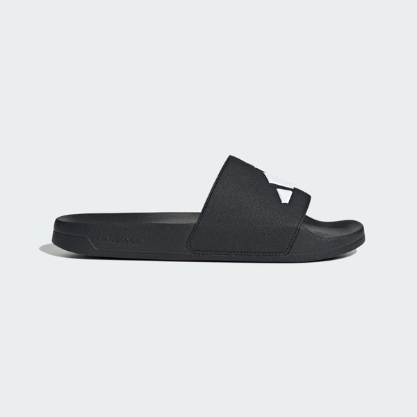 Klapki Adilette Shower. Białe klapki ADIDAS, bez wzorów, bez obcasa. Za 119,00 zł.