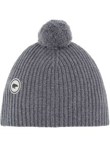 Eisbär Czapka "Mirna" w kolorze szarym rozmiar: onesize. Szare czapki Eisbar, z aplikacjami, z kaszmiru. Za 114,95 zł.