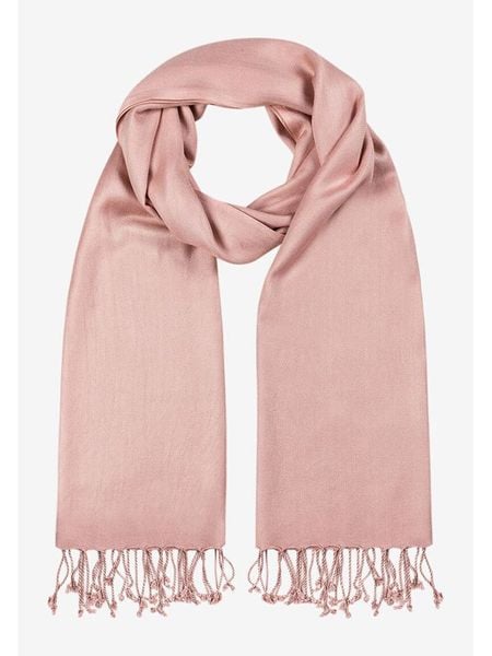 More & More Szal w kolorze jasnoróżowym rozmiar: onesize. Różowe szaliki More & More, bez wzorów, z materiału. Za 37,03 zł.
