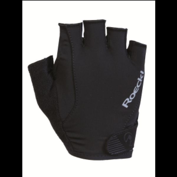 Rękawiczki rowerowe Roeckl Basel. Czarne rękawiczki Roeckl, bez wzorów. Za 143,00 zł.