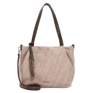 Emily & Noah Torebka Shopper E&N Elke Torby na zakupy 1 ct Nude Damski. Shopper bag Emily & Noah, bez wzorów, z poliesteru, na ramię, bez dodatków. Za 244,99 zł.