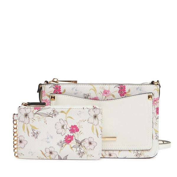 Torebka Aldo. Czerwone listonoszki ALDO, bez wzorów, bez dodatków. Za 149,99 zł.