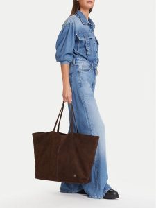 G-Star Torebka EO-LDA845A Brązowy ciemny. Brązowe shopper bag G-Star, bez wzorów, bez dodatków. Za 499,99 zł.