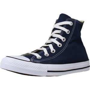 Buty CONVERSE CHUCK TAYLOR ALL STAR CANVAS Niebieski. Niebieskie trampki Converse, bez wzorów, z tkaniny, bez zapięcia. Za 299,99 zł.