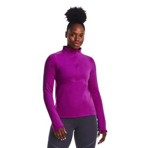Bluza fitness damska Under Armour Train Cw 1/2 Zip. Niebieskie bluzy Under Armour, s, bez wzorów, bez kaptura. Za 149,99 zł.