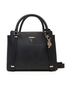 Guess Torebka Daryna II HWVG72 08060 Czarny. Czarne torebki klasyczne Guess, z aplikacjami, ze skóry, bez dodatków. Za 439,99 zł.