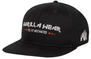Wayne Snapback Czapka - Czarny. Czarne czapki GORILLA WEAR, bez wzorów, z bawełny. Za 142,85 zł.