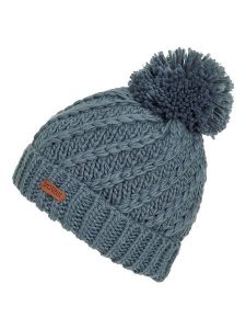 Protest Czapka "Paisley" w kolorze niebieskim rozmiar: 55 cm. Niebieskie czapki Protest, bez wzorów, ze splotem. Za 66,16 zł.