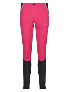 CMP Spodnie polarowe w kolorze czarno-różowym rozmiar: 42. Czarne spodnie dresowe CMP, bez wzorów, z materiału, outdoorowe. Za 187,07 zł.