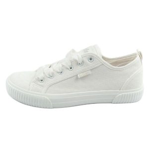 Buty Lee Cooper LCW-25-02-3280L trampki białe. Białe trampki bez wzorów, z gumy, bez zapięcia. Za 261,27 zł.