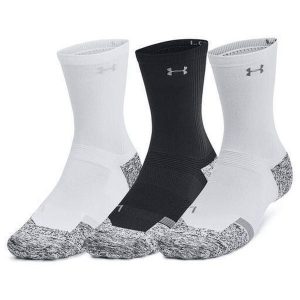 Skarpety Under Armour AD Pro Mid 3 pary. Czarne skarpetki Under Armour, bez wzorów. Za 74,99 zł.