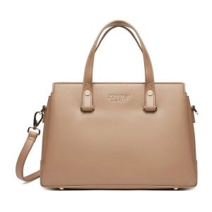 Torebka Nine West. Brązowe torebki klasyczne Nine West, bez wzorów, bez dodatków. Za 279,99 zł.