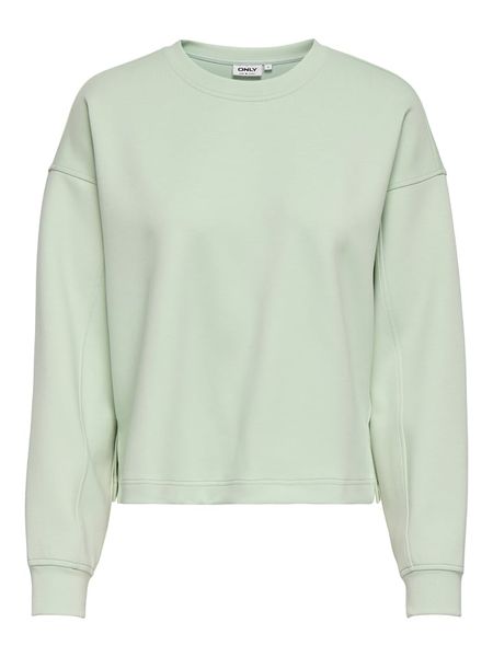 ONLY Bluza w kolorze miętowym rozmiar: S. Zielone bluzy ONLY, s, bez wzorów, bez kaptura. Za 70,24 zł.