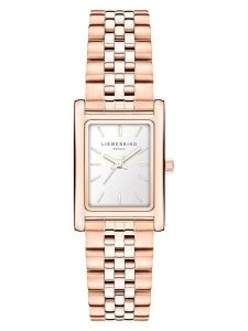 Liebeskind Zegarek kwarcowy w kolorze różowozłotym rozmiar: onesize. Czerwone, analogowe zegarki Liebeskind. Za 347,99 zł.