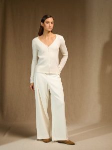 Perfect Cashmere Kaszmirowy kardigan "Colin" w kolorze kremowym rozmiar: XL. Brązowe kardigany Perfect Cashmere, z kaszmiru. Za 595,78 zł.