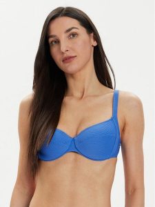 Selmark Góra od bikini BJ511 Niebieski. Niebieskie bikini Selmark, bez wzorów, z syntetyku. Za 399,99 zł.
