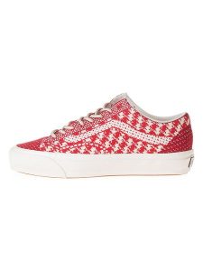 Vans Sneakersy "Old Skool" w kolorze biało-czerwonym rozmiar: 38. Czerwone trampki Vans, bez wzorów, bez zapięcia. Za 244,95 zł.