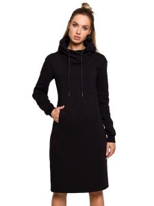 Made of emotion Sukienka w kolorze czarnym rozmiar: XXL. Czarne sukienki Made Of Emotion, na co dzień, xxl, bez wzorów, bez kołnierzyka, bez ramiączek, maxi, proste. Za 208,83 zł.