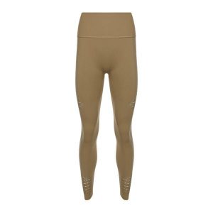 Legginsy treningowe damskie Gymshark Energy Seamless. Brązowe legginsy Gymshark, bez wzorów. Za 129,99 zł.