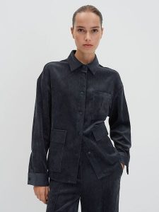 Someday Koszula w kolorze czarnym rozmiar: 40. Czarne koszule someday., bez wzorów, bez kołnierzyka, bez ramiączek. Za 228,38 zł.