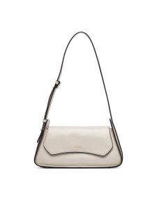 Guess Torebka Xena HWTC97 31190 Beżowy jasny. Brązowe torebki klasyczne Guess, z aplikacjami, ze skóry, bez dodatków. Za 364,99 zł.