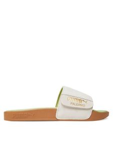 Puma Klapki Leadcat 2.0 Palermo Foil 399041 06 Szary. Szare klapki Puma, bez wzorów, ze skóry, bez obcasa. Za 159,99 zł.