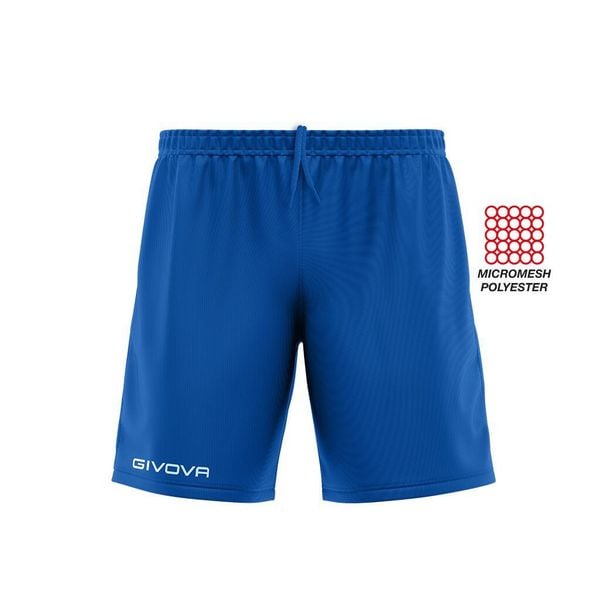 Givova Pantaloncino One 4XS - krótkie spodenki sportowe. Niebieskie spodenki sportowe Givova, xs, bez wzorów, do piłki nożnej. Za 174,99 zł.