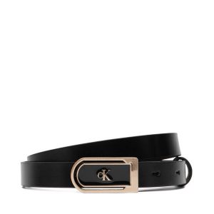 Pasek Calvin Klein. Czarne paski Calvin Klein, bez wzorów. Za 209,99 zł.