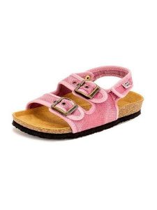 Natural world Sandały w kolorze jasnoróżowym rozmiar: 29. Różowe sandały Natural World, bez wzorów, z otwartym noskiem, bez obcasa, bez zapięcia. Za 121,99 zł.