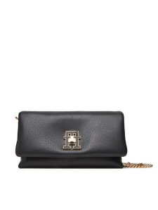 Tommy Hilfiger Torebka Th Modern Mini Crossover AW0AW17462 Czarny. Czarne torebki klasyczne TOMMY HILFIGER, bez wzorów, ze skóry, bez dodatków. Za 329,99 zł.