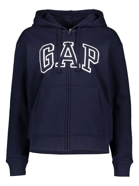 GAP Bluza w kolorze granatowym rozmiar: M. Niebieskie bluzy GAP, m, bez wzorów, bez kaptura. Za 157,35 zł.