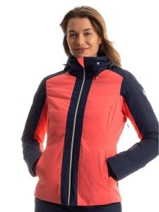 Fischer Kurtka narciarska w kolorze czerwono-czarnym rozmiar: M. Czarne kurtki sportowe FISCHER, m, bez wzorów, bez kaptura, narciarskie. Za 547,77 zł.