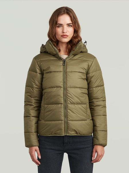 G-Star Kurtka pikowana w kolorze khaki rozmiar: M. Brązowe kurtki G-Star, m, bez wzorów, bez kaptura. Za 389,95 zł.