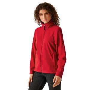 Damska Bluza Polarowa Micro Z Pełnym Zamkiem Błyskawicznym. Niebieskie kurtki Regatta, na zimę, s, bez wzorów, z polaru, bez kaptura. Za 117,99 zł.