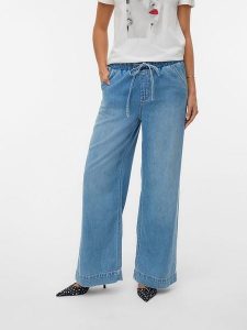Vero Moda Dżinsy - Comfort fit - w kolorze niebieskim rozmiar: W27/L30. Niebieskie jeansy Vero Moda, bez wzorów. Za 118,56 zł.