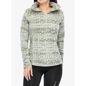 Bluza bez kaptura damska Columbia Glacial IV Print 1/2 Zip. Czarne bluzy Columbia, xs, bez wzorów, bez kaptura. Za 109,99 zł.