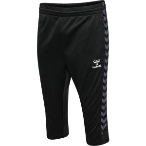 Spodnie dresowe 3/4 Hummel Authentic. Czarne spodnie dresowe Hummel, bez wzorów, z dresówki. Za 224,00 zł.