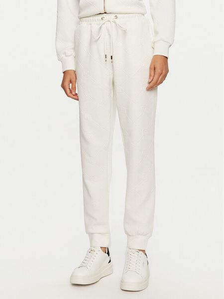 Gaudi Spodnie dresowe 421BD24008 Écru Regular Fit. Spodnie dresowe Gaudi, xl, bez wzorów, z dresówki. Za 249,99 zł.