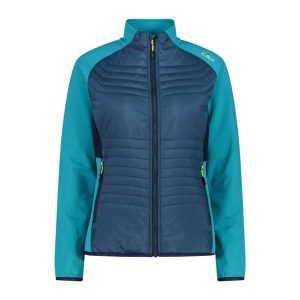 Bluza damska turystyczna CMP 35E6516. Niebieskie bluzy CMP, s, bez wzorów, bez kaptura. Za 371,50 zł.