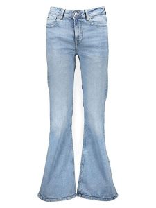 Pepe Jeans Dżinsy "Willa" - Flare fit - w kolorze błękitnym rozmiar: W27/L32. Niebieskie jeansy Pepe Jeans, z aplikacjami, z jeansu, z podwyższonym stanem. Za 180,06 zł.