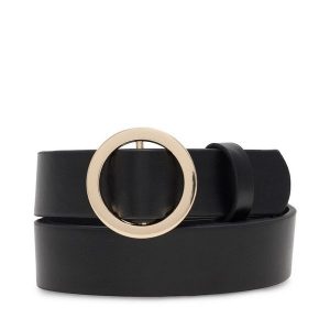 Pasek Damski Jenny Fairy. Czarne paski Jenny Fairy, bez wzorów. Za 39,99 zł.